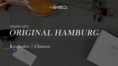 Hamburg Chinrest Violin 4/4 in natural Ebony, ZK-4253-NAT