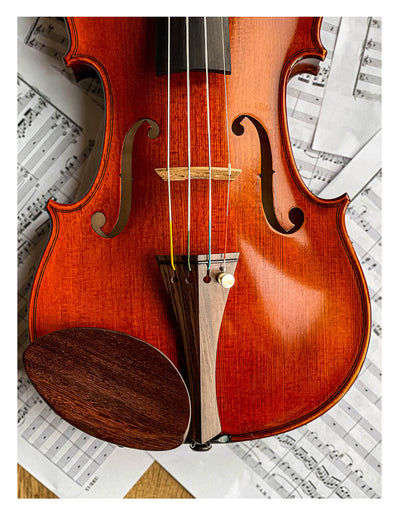 Gordon Chinrest Violin 4/4 in Rosewood, ZK-1573G
