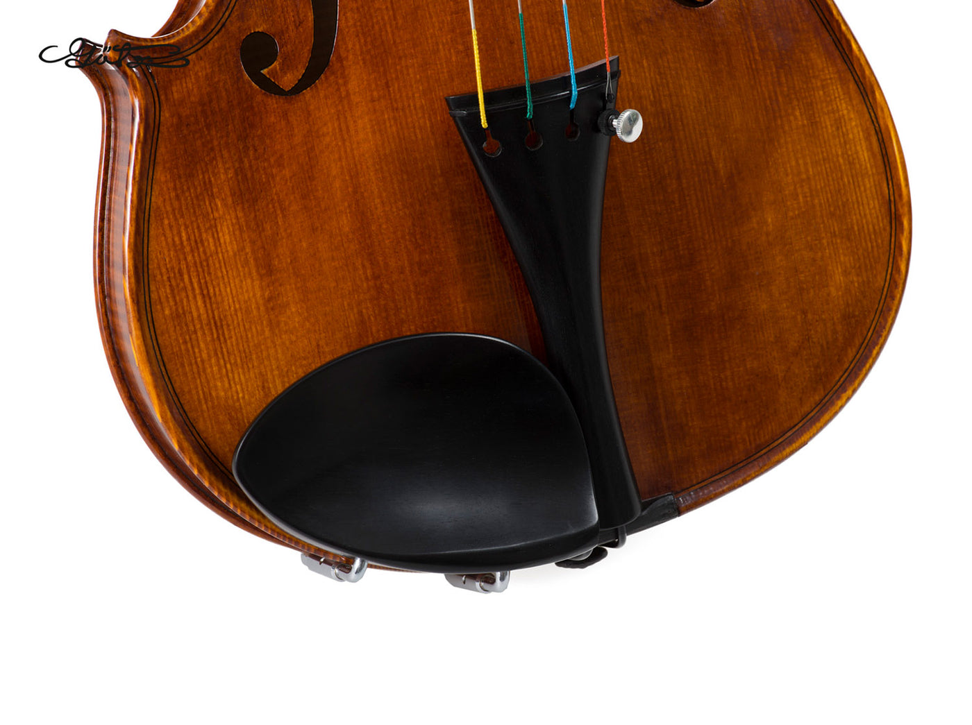 London Chinrest Violin 4/4 Ebony, ZK-304