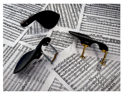 Guarneri Chinrest Violin 4/4 Ebony, ZK-1596G