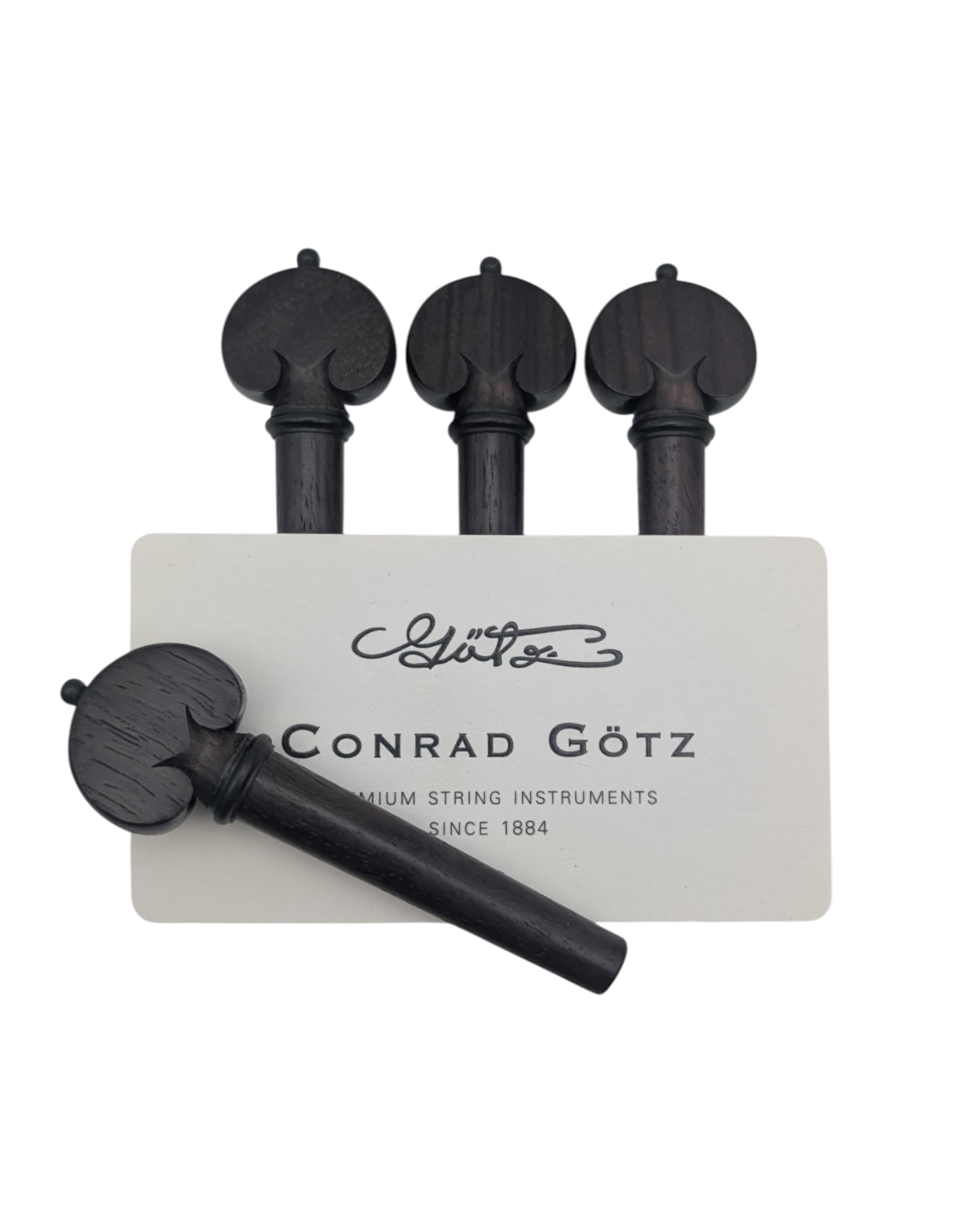 Pegs Viola, Heart Shape, ZW-V984-SET – The Conrad Goetz Original Brand ...