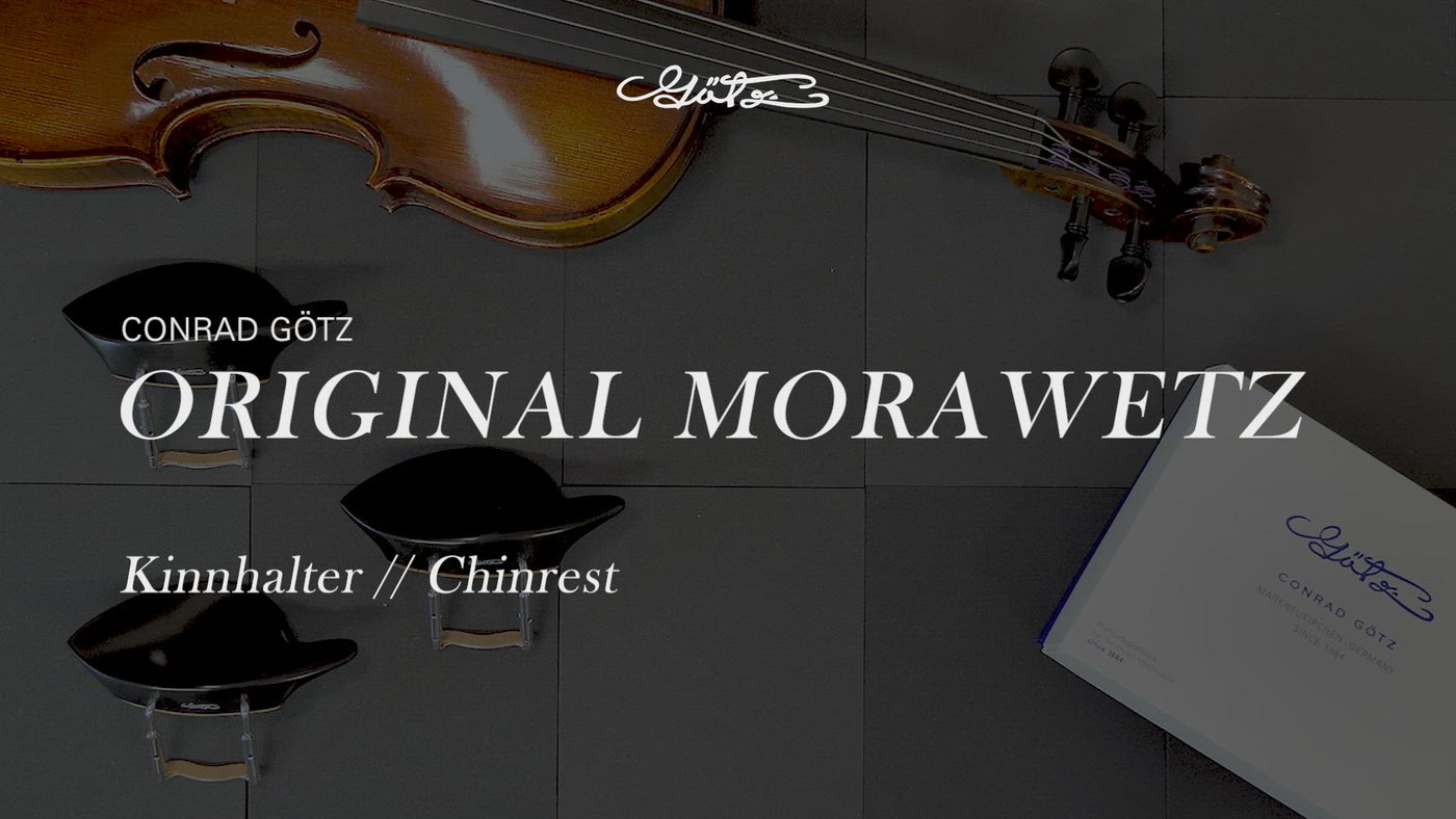 Morawetz Chinrest Violin 4/4 in Ebony, ZK-4841E-LOW