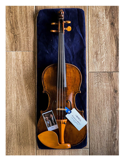 Saitenhalter Violine Buchsbaum, englisches Modell, ZA-5294-115