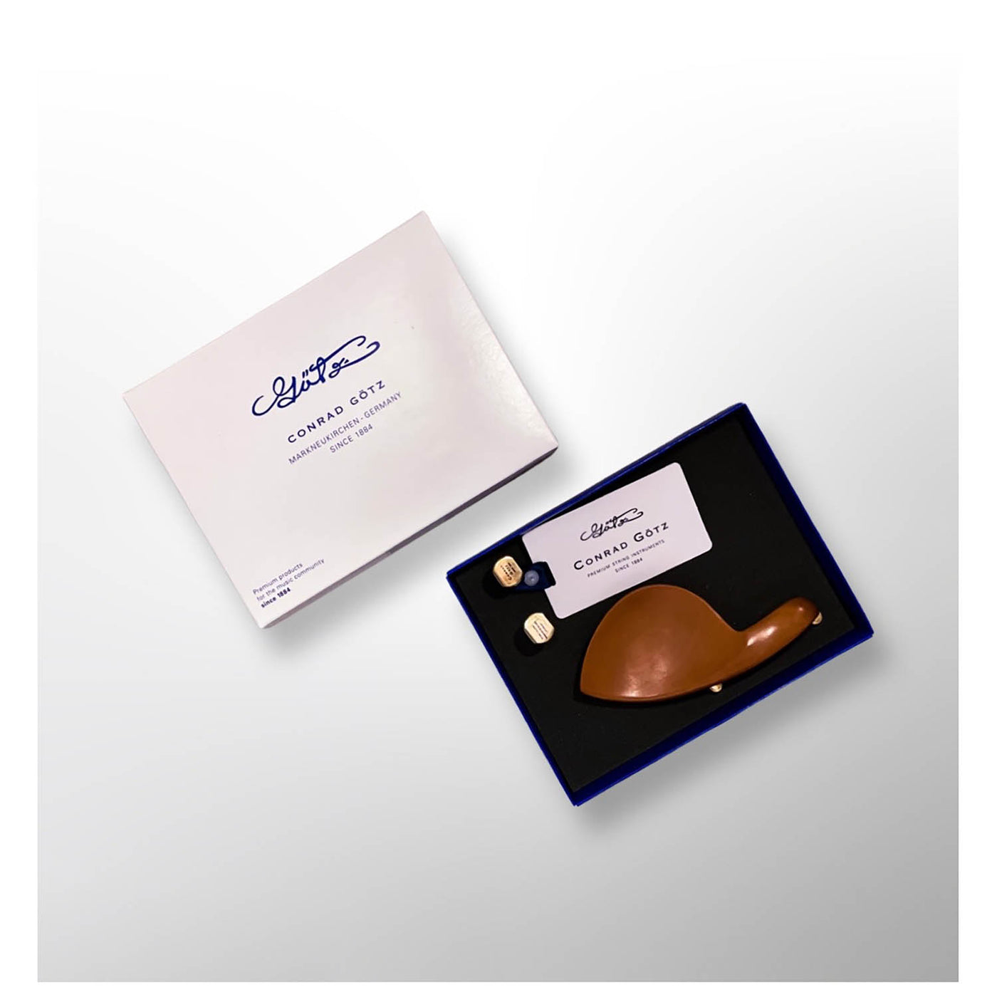 Stradivari Chinrest Violin 4/4 in Boxwood, ZK-1594G