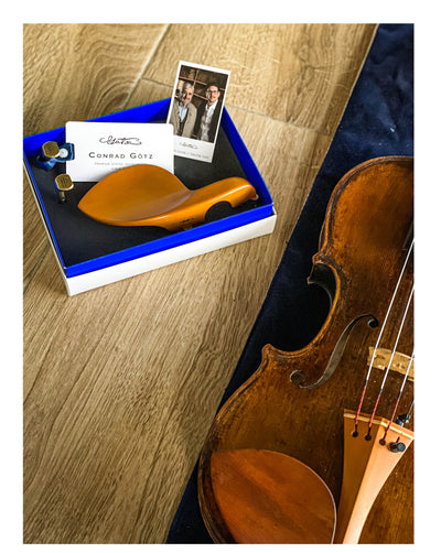 Guarneri Chinrest Violin 4/4 in Boxwood, ZK-1597G 