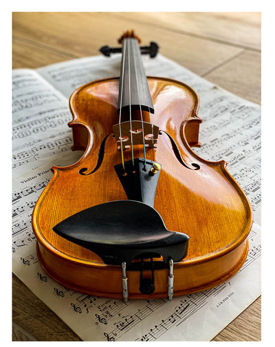 Schulze-Priska Chinrest Violin 4/4 Ebony, ZK-252