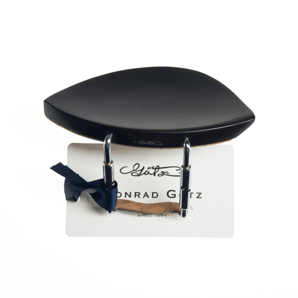 Slim Style Chinrest Violin in natural Ebony, ZK-256-NAT – The