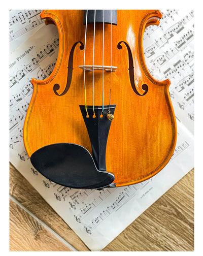 Vermeer Chinrest Violin 4/4 in Ebony, ZK-281