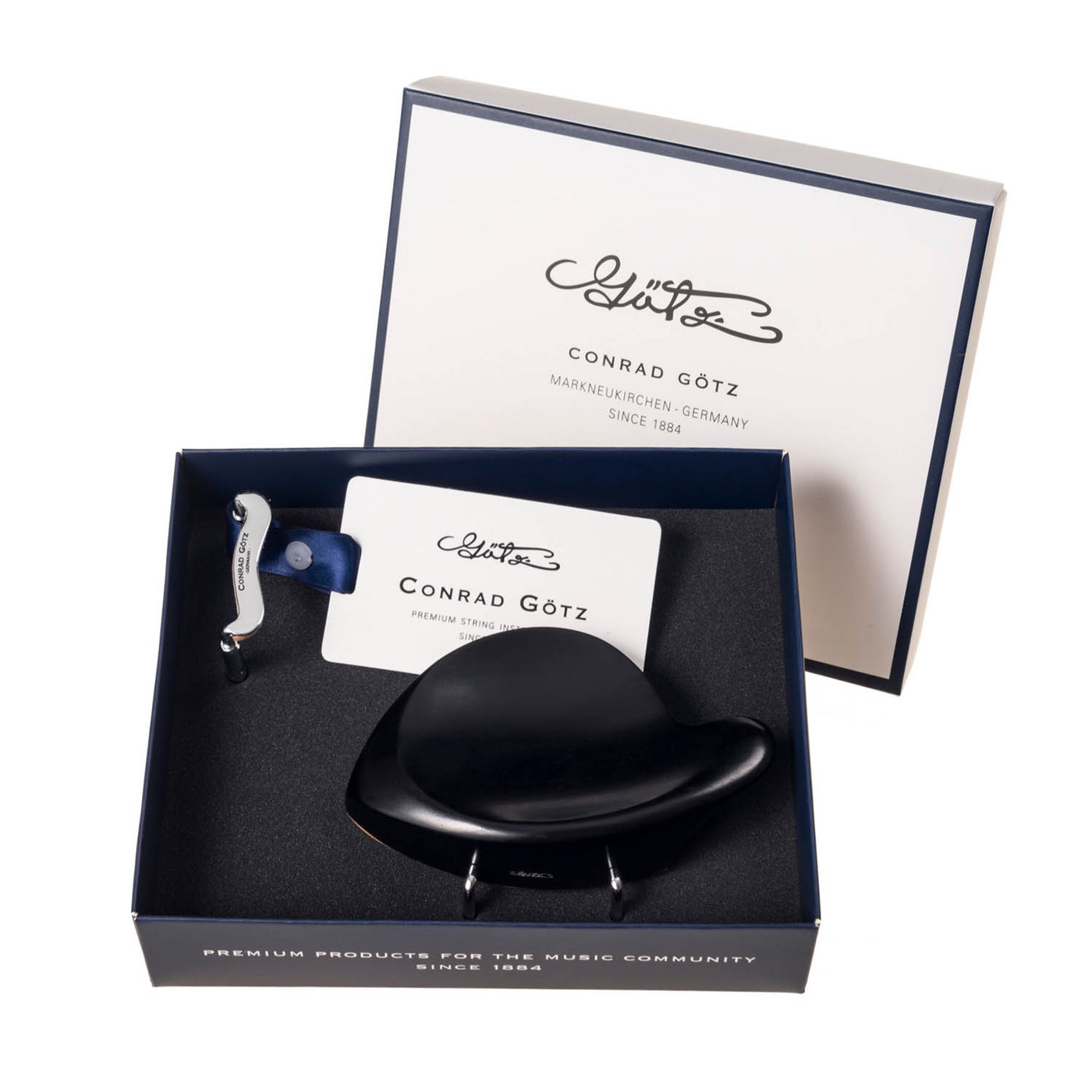 Stüber Chinrest Violin Ebony, ZK-301