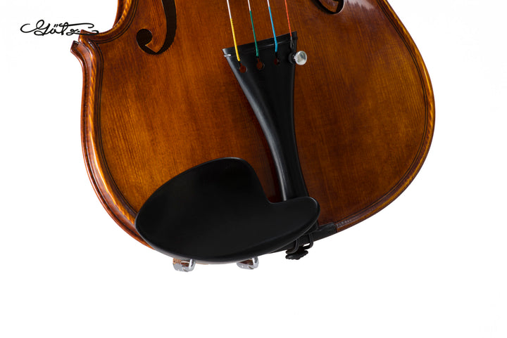 Hamburg Chinrest Violin 4/4 in Ebony, ZK-4253 – The Conrad Goetz