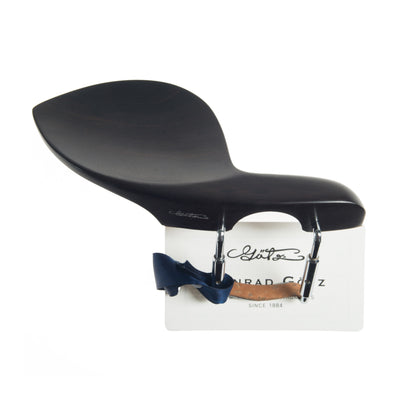 Guarneri Chinrest Violin 4/4 in natural Ebony, ZK-4258-NAT 