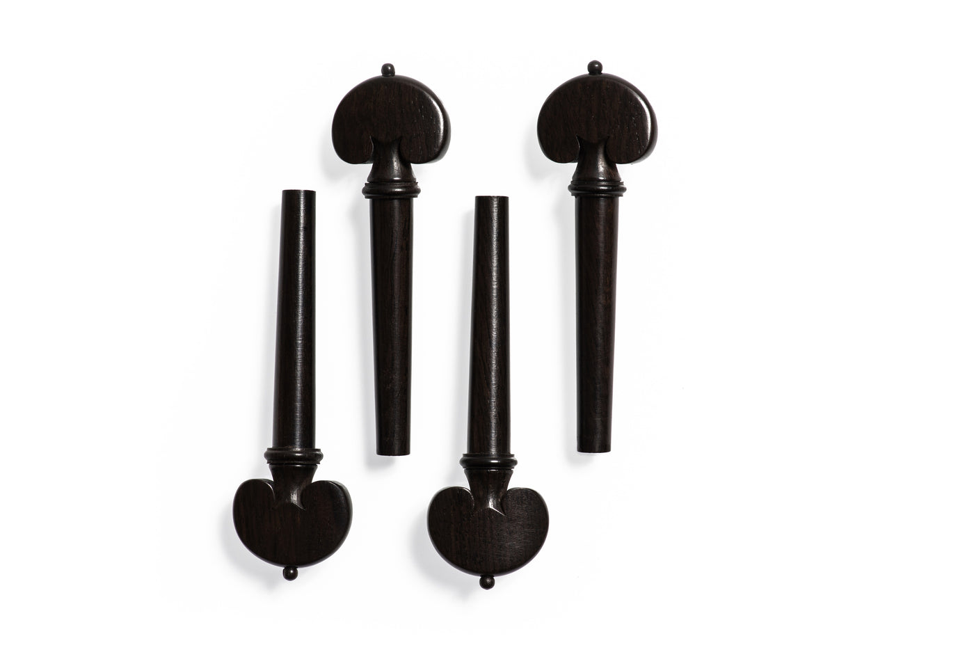 Pegs Viola, Heart Shape, ZW-V981-SET