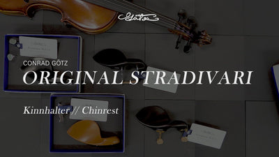 Stradivari Kinnhalter Violine Buchsbaum, ZK-305